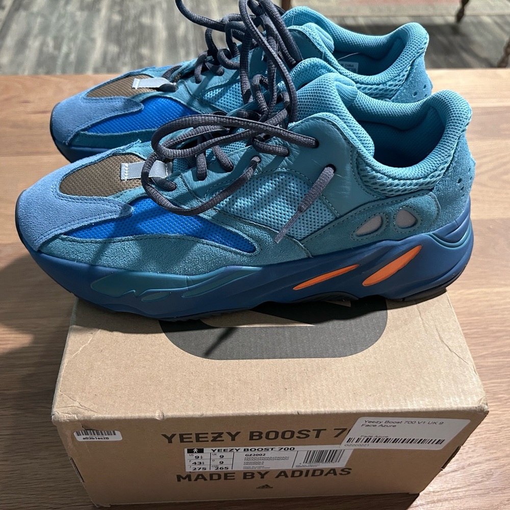 Adidas Yeezy Boost 700 Faded Azure Sneaker